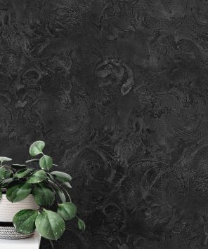 Papel de parede preto rústico
