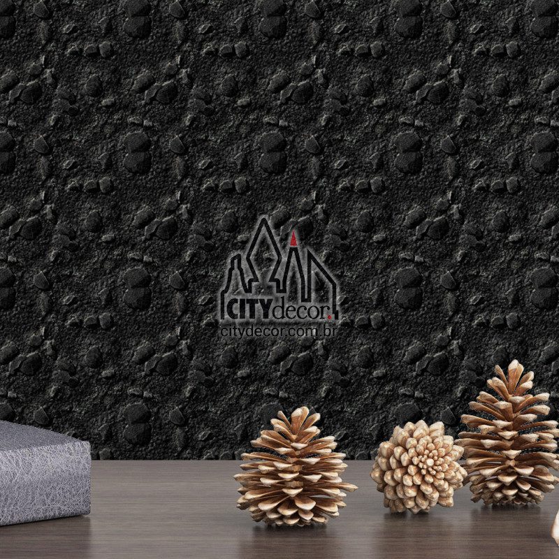 Papel de parede preto pedras Papel de parede preto pedras