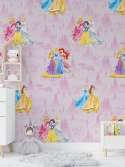 Papel de parede princesas disney para quarto