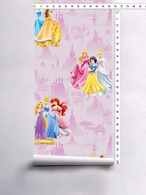 Princesas fundo lilás