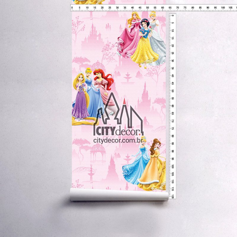 Princesas fundo rosa Princesas fundo rosa
