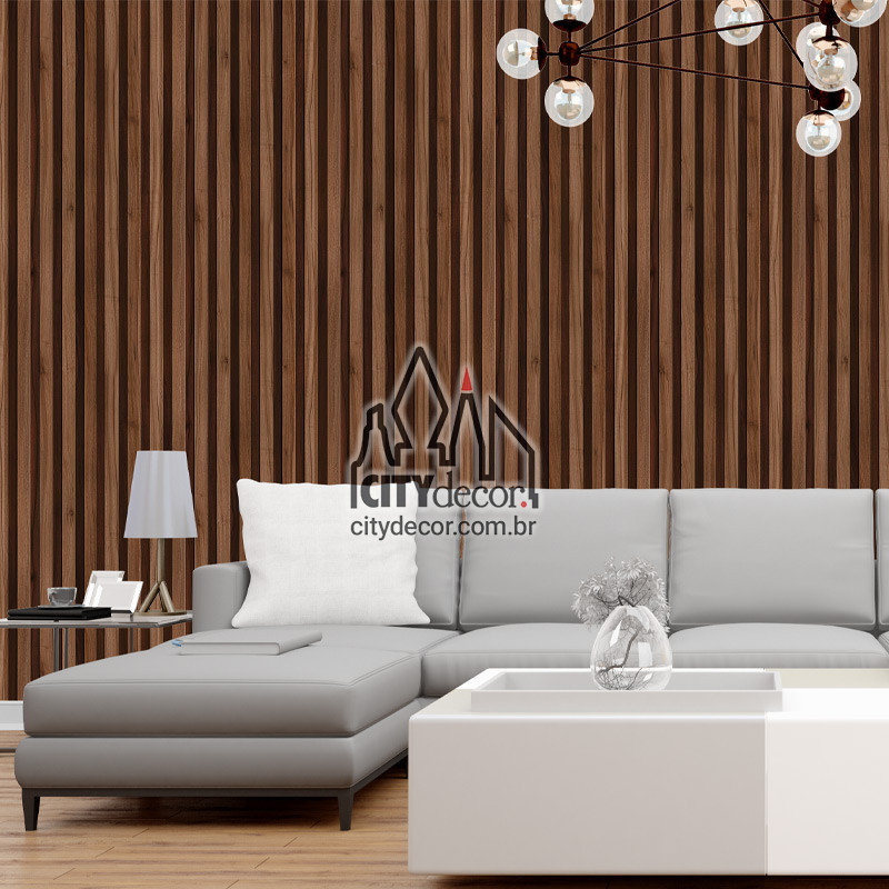 papel de parede madeira ripada escura papel de parede madeira ripada escura