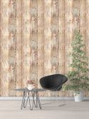 Papel de parede madeira ripada