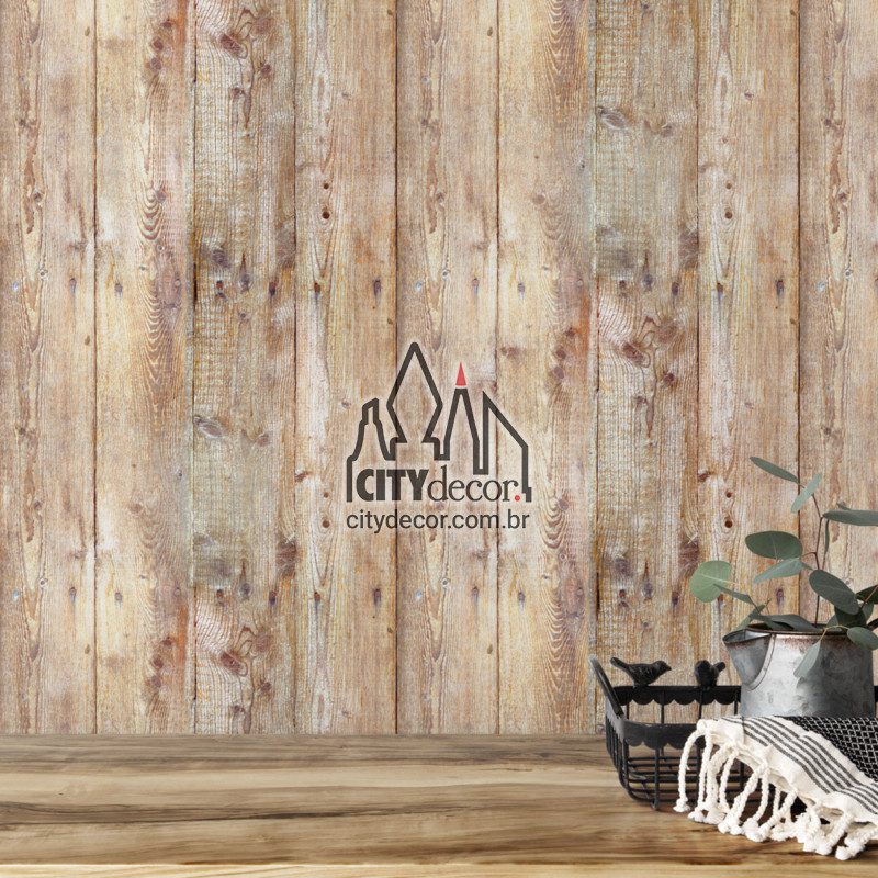 Papel de parede ripas de madeira rústica Papel de parede ripas de madeira rústica