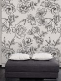 Adesivo papel de parede Rosas de nankin