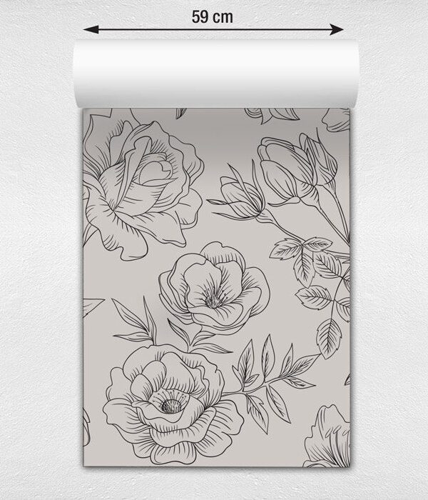 Papel de parede rosas