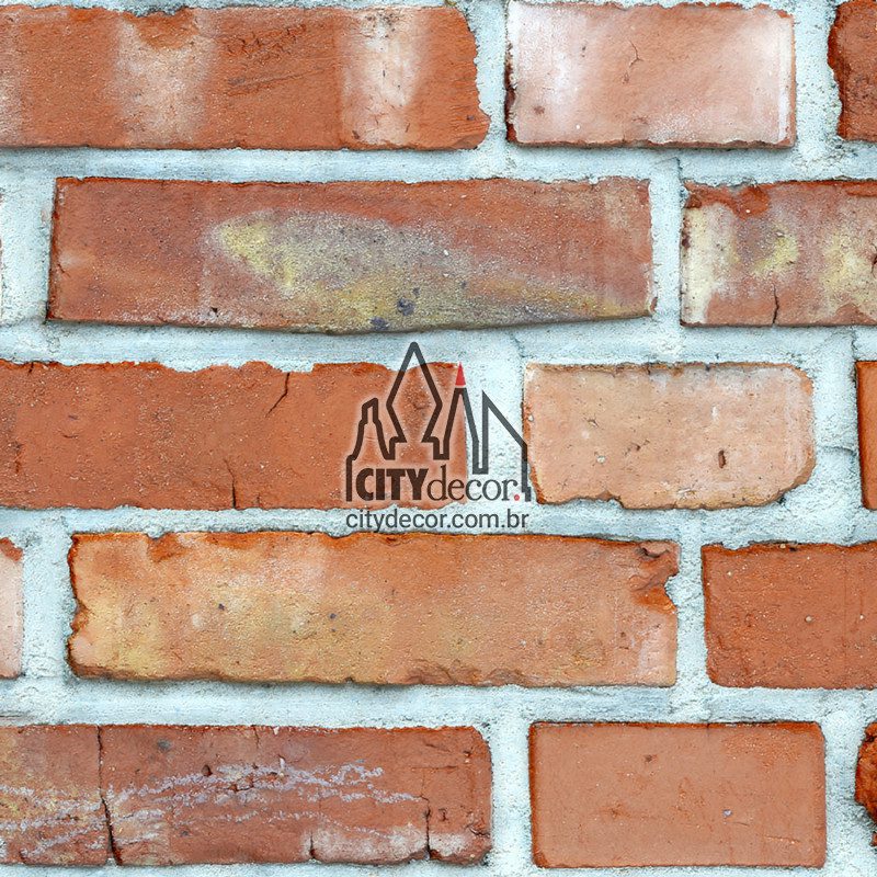 Adesivo papel de parede tijolinho de demolição Papel de parede tijolinho de demolição