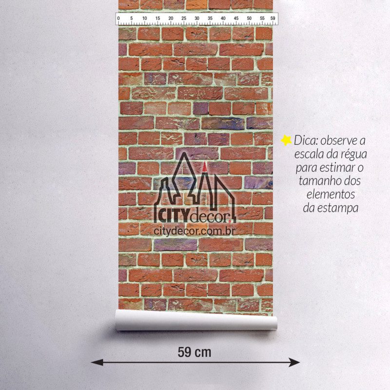 Papel de parede tijolinho Bronx Papel de parede tijolinho diferente