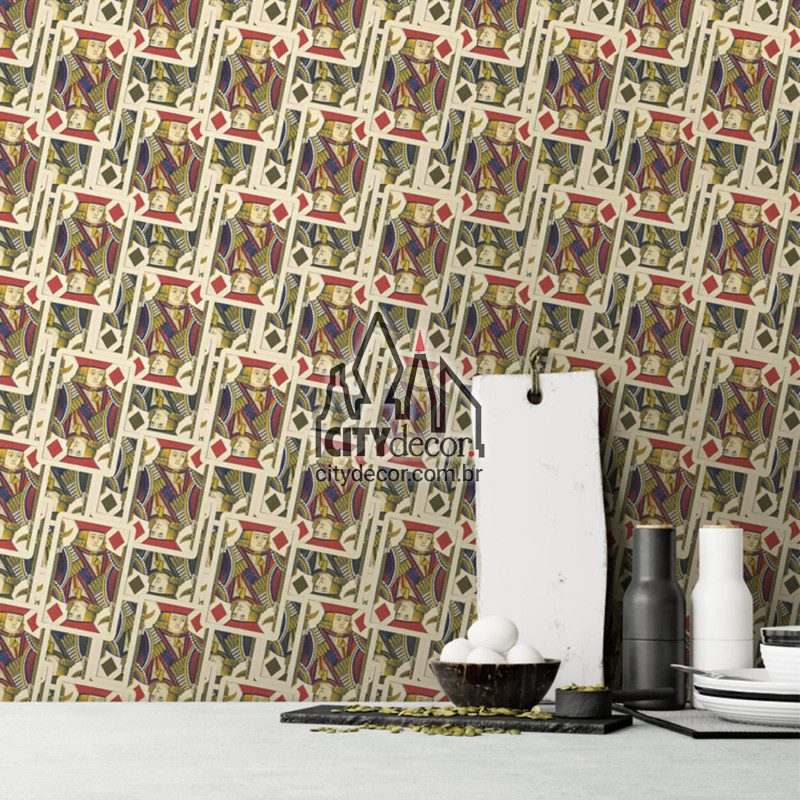 Papel de parede cartas de baralho Papel de parede cartas de baralho