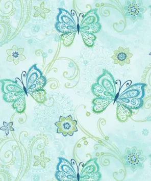 Papel de parede adesivo Borboletas