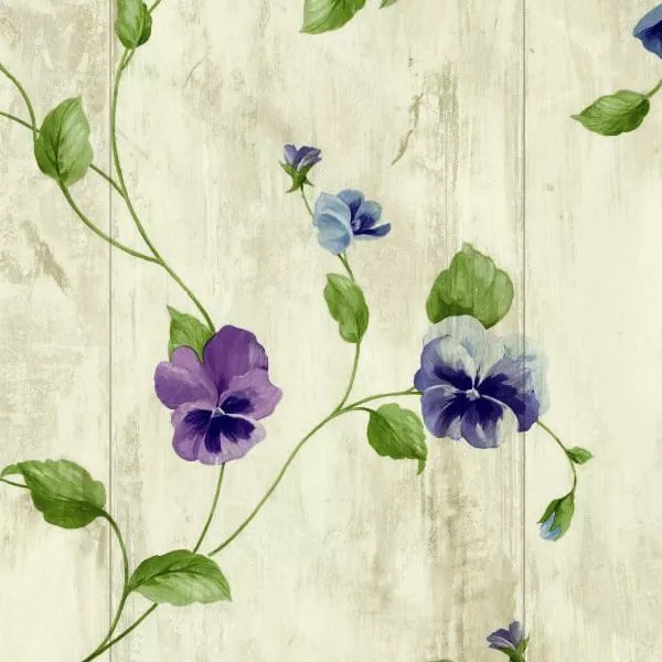 Papel de parede amor-perfeito roxo