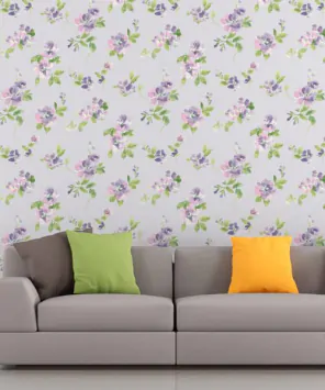 Papel de parede floral primavera