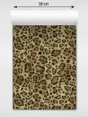 Papel de parede animal print onça