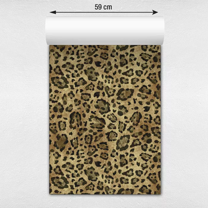 Papel de parede animal print onça Papel de parede animal print onça