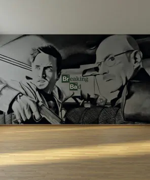 Painel adesivo Breaking Bad