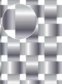 Papel de parede 3D metal prateado inox