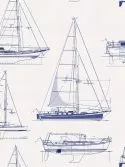 detalhe Papel de parede iates barcos e veleiros
