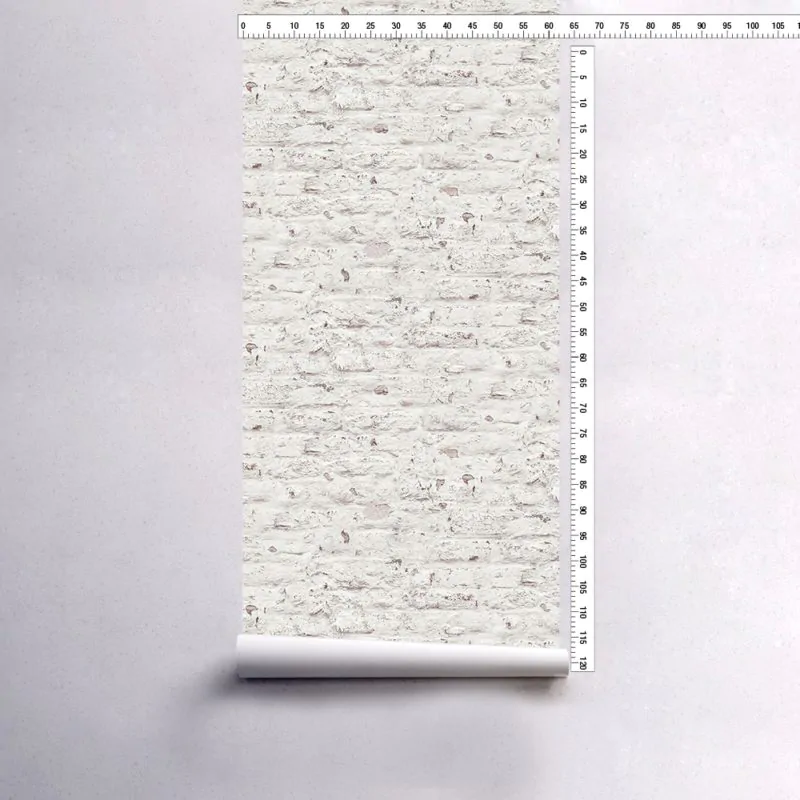 papel de parede tijolinho rústico engessado